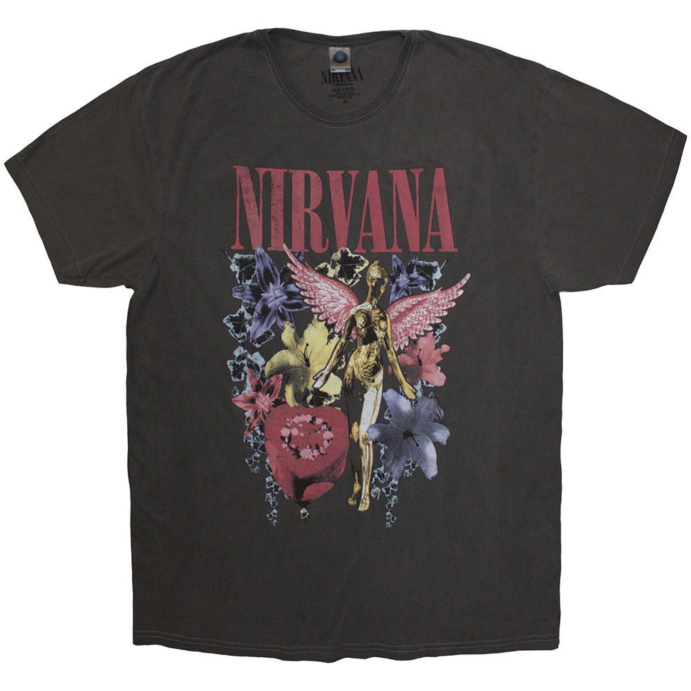 NIRVANA - (Nevermind 35周年 ) - In Utero Vintage Collage / Stone Wash